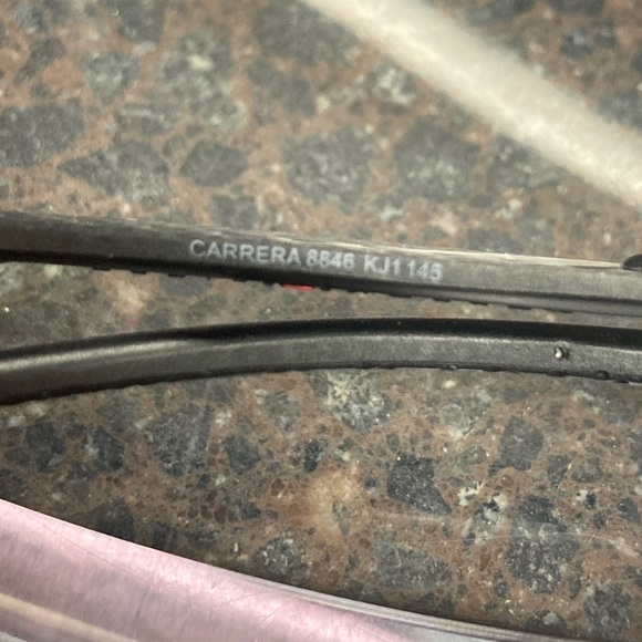 Carerra black half rim frames - Picture 5 of 5